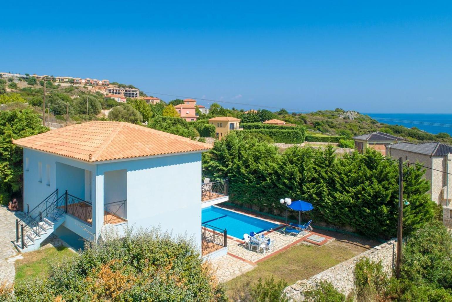 Skala Villa Blue Spathíon Eksteriør bilde