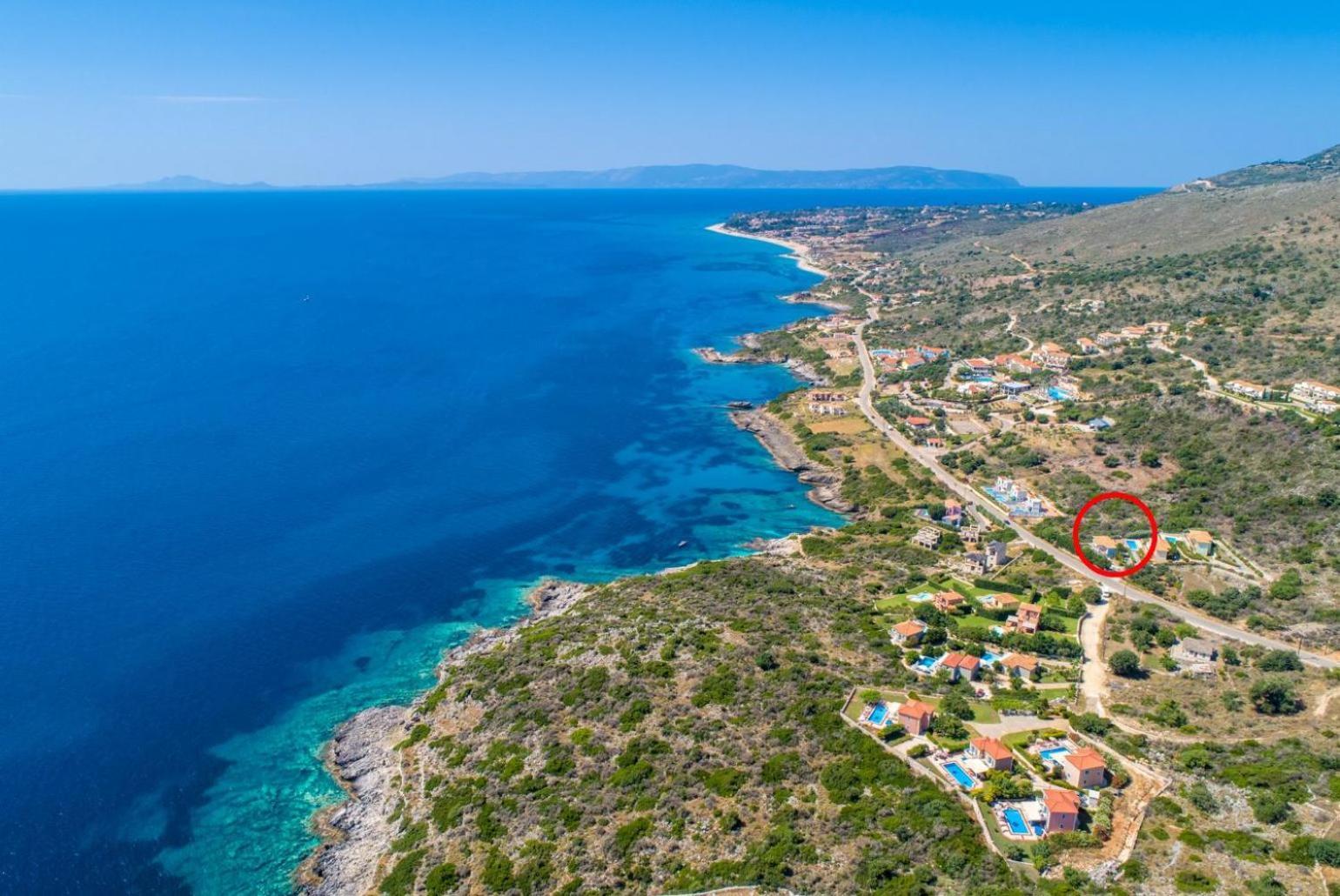 Skala Villa Blue Spathíon Eksteriør bilde