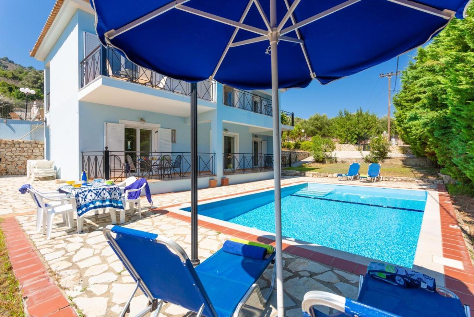Skala Villa Blue Spathíon Eksteriør bilde